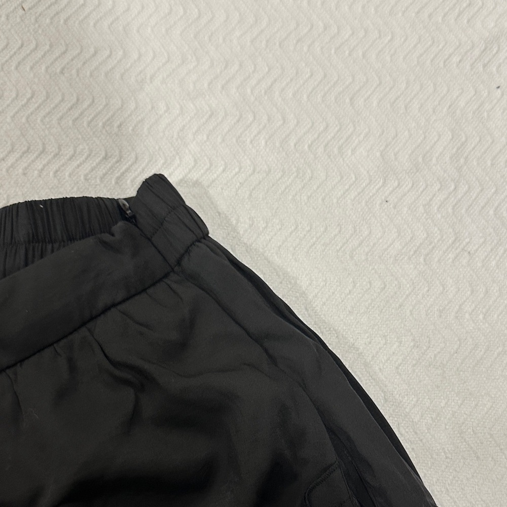 Chic Black Asymmetrical Ruffle Skirt - Picture 5 of 5